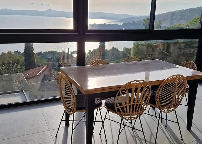 Splendide Vue 180° A 500 M De La Vila Le Lavandou