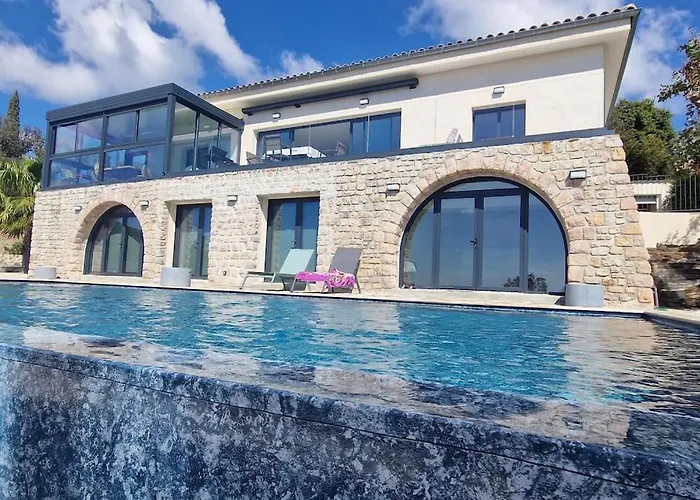 Splendide Vue 180° A 500 M De La 别墅 勒拉旺杜