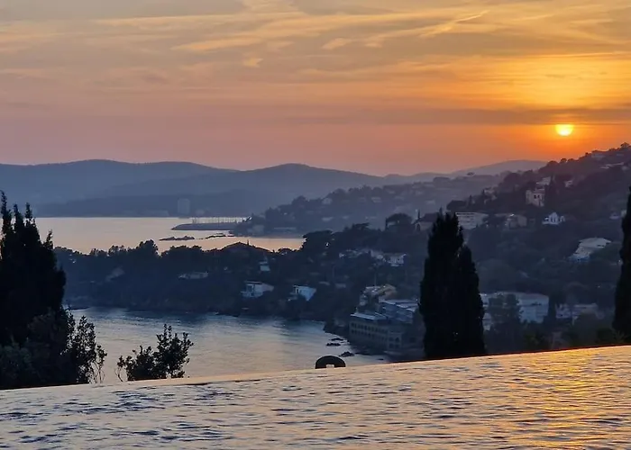 Splendide Vue 180° A 500 M De La Le Lavandou